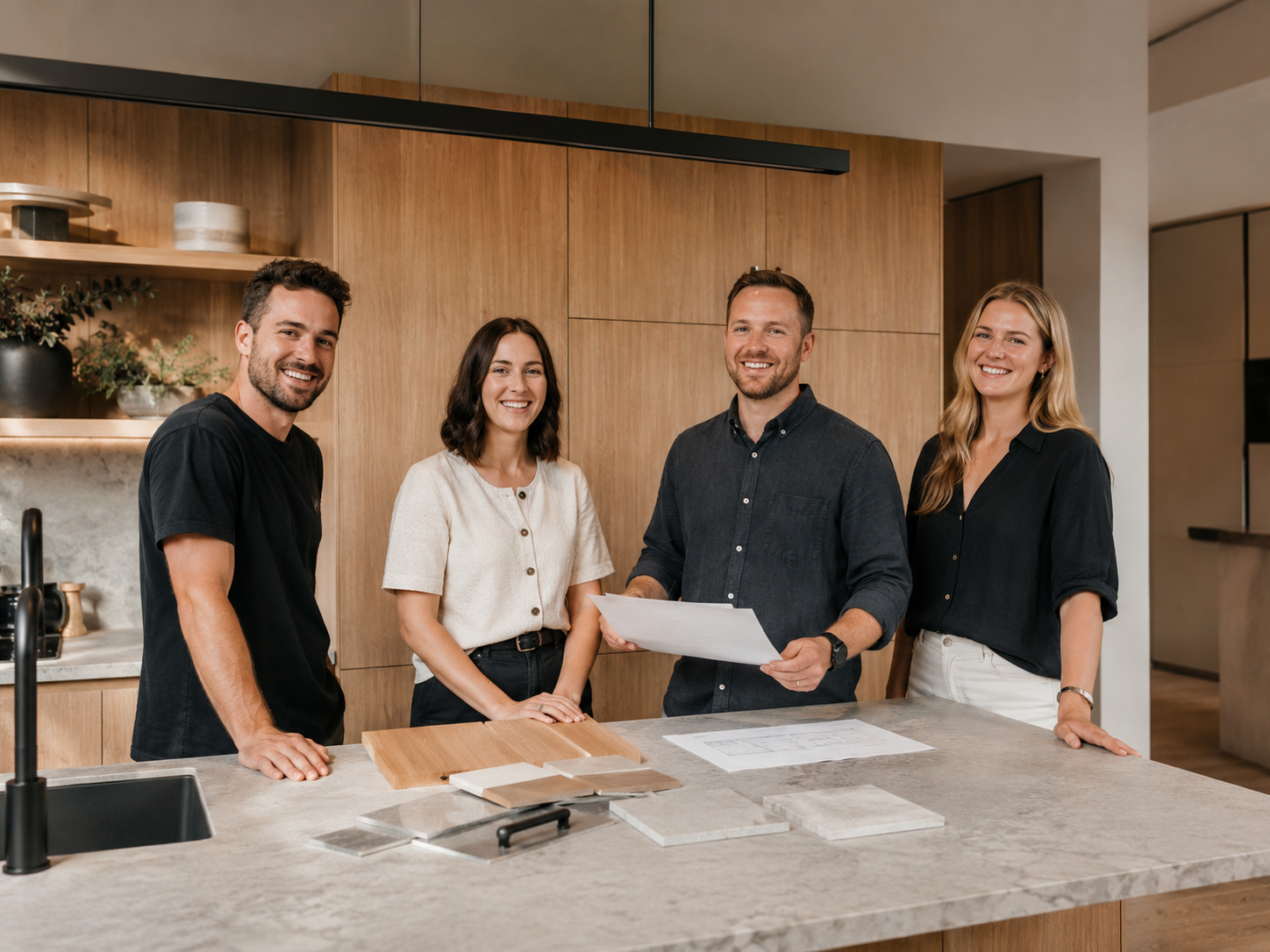 Luxury Kitchens joinery and kitchen design team