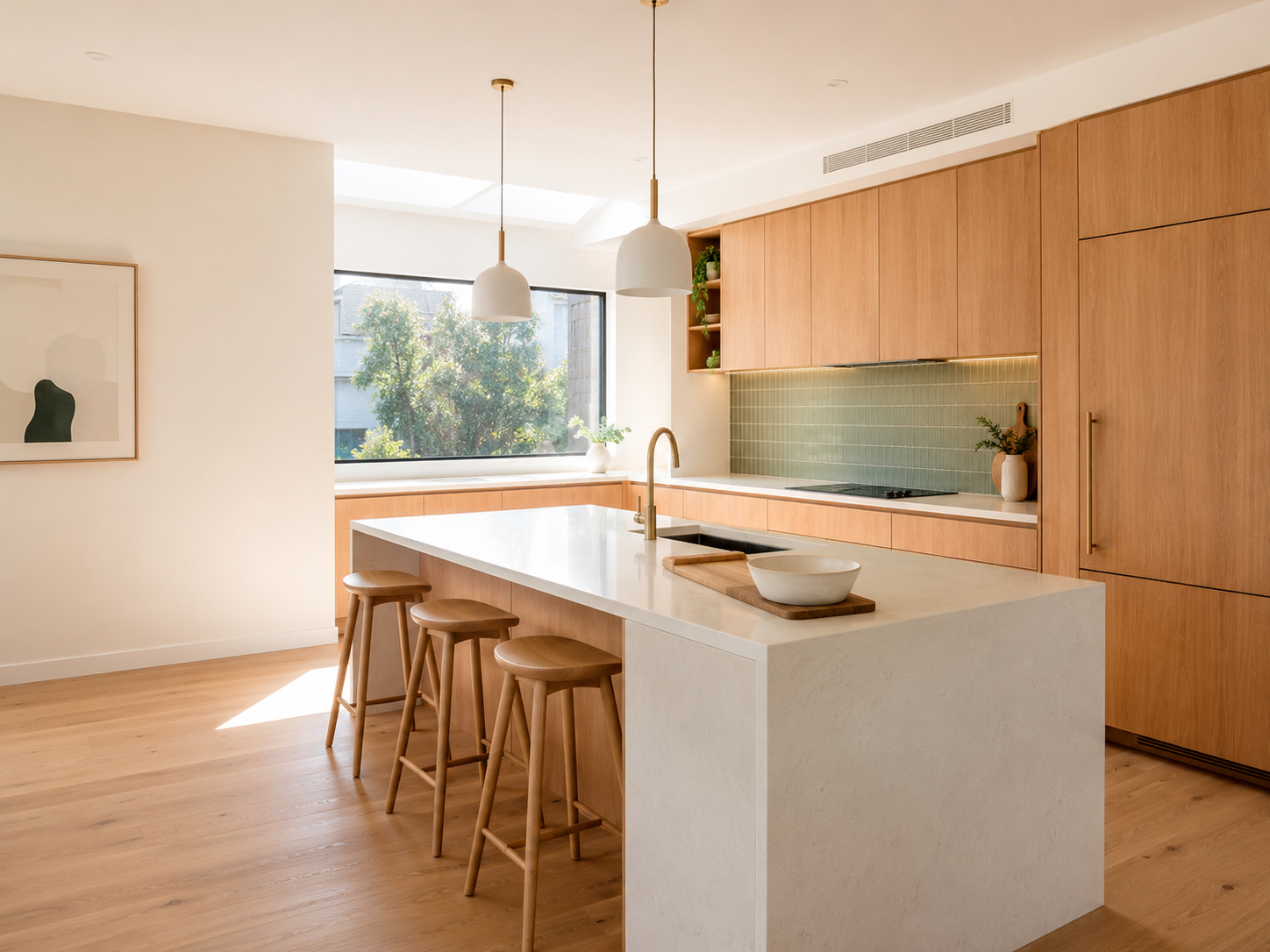 Custom kitchen renovation by Luxury Kitchens Enterprise Pty Ltd